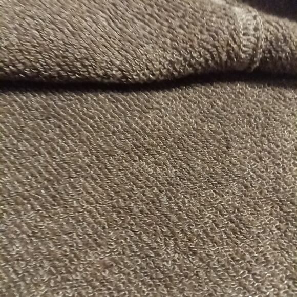 Aerie Crop Top Sweatshirt Size Xs Long Sleeve 1/4 Zip Pullover Green Women's - Picture 9 of 10